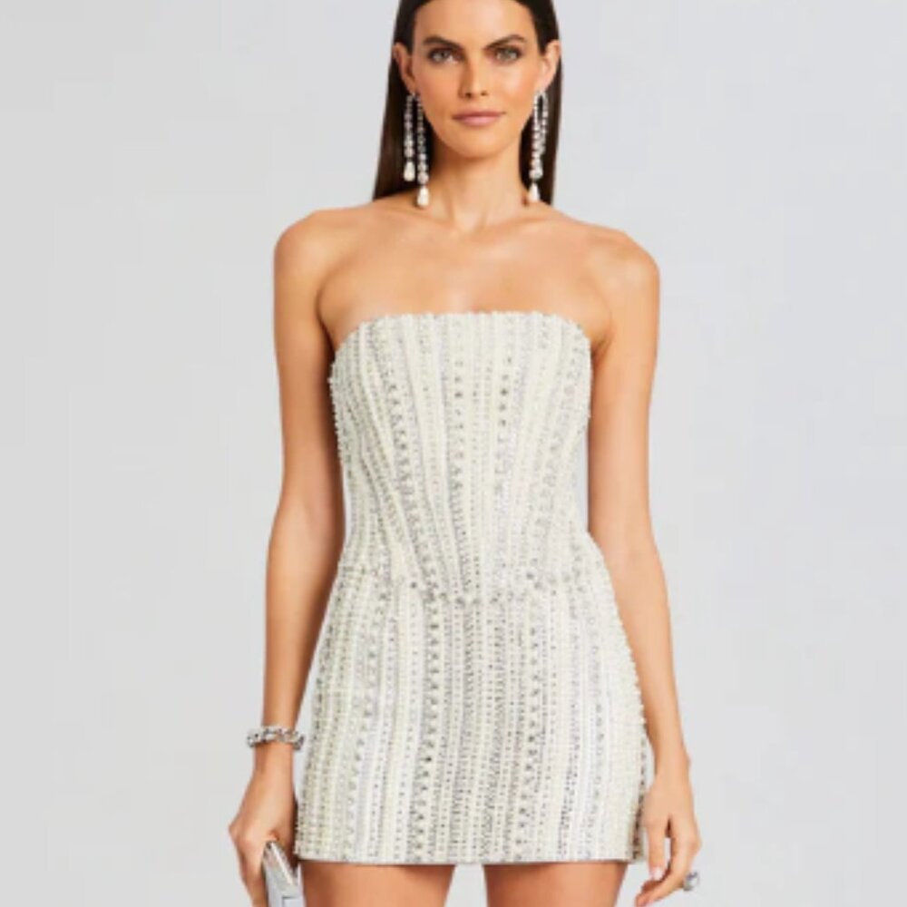 Retrofête Esmeray Embellished Dress